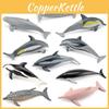 Realistic Pvc Dolphin Model Figurine Perfect For Home Decor And Educational Purposes