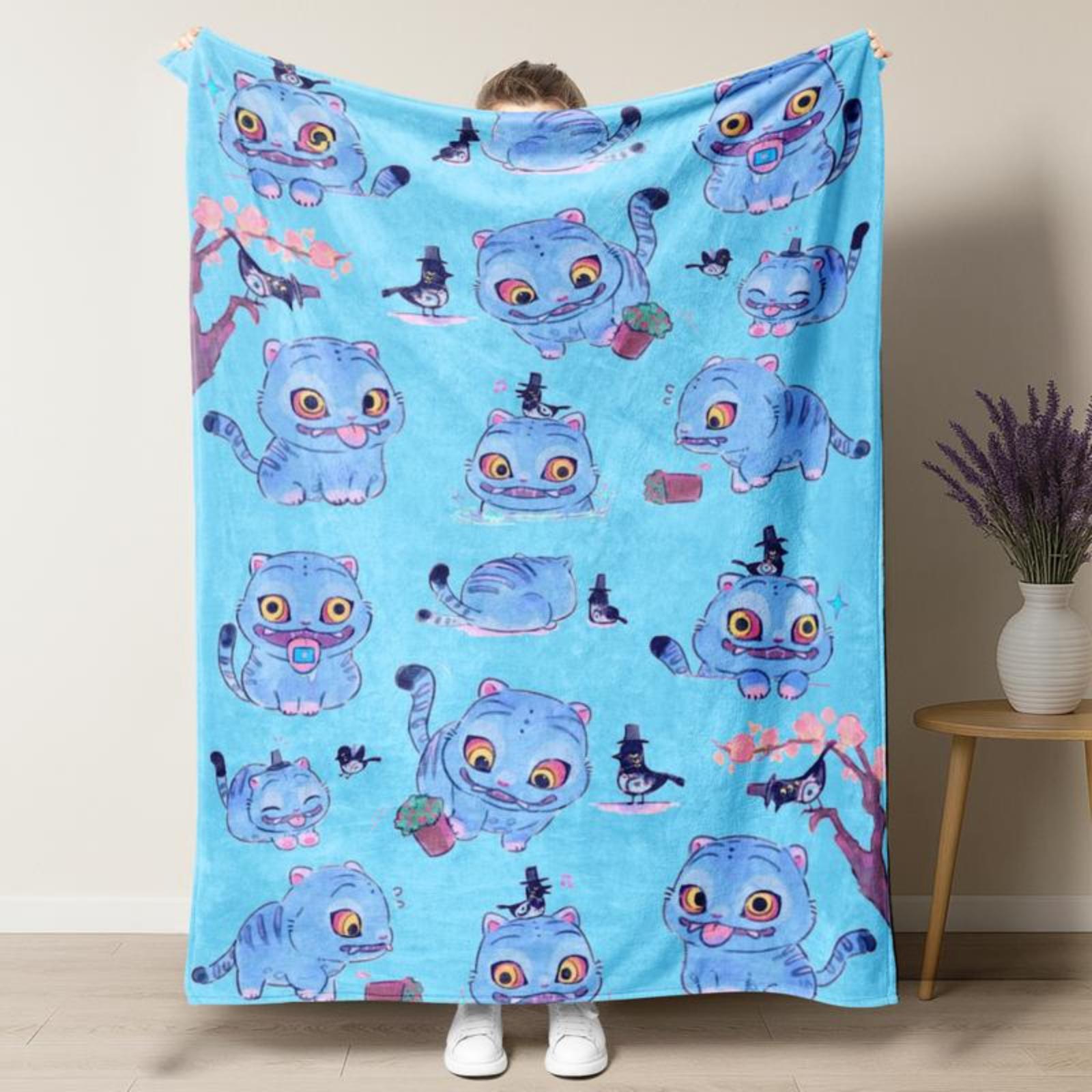 

Star Blanket, Blanket, Plush Blanket, Flannel Blanket, Different Sizes. XS синий