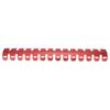 23.85in Exhaust Pipe Heat    ive Cover Anti Scald Leg  or   for Motorcycle(Red )