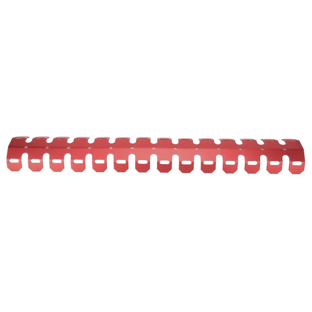 23.85in Exhaust Pipe Heat ive Cover Anti Scald Leg or for Motorcycle(Red )