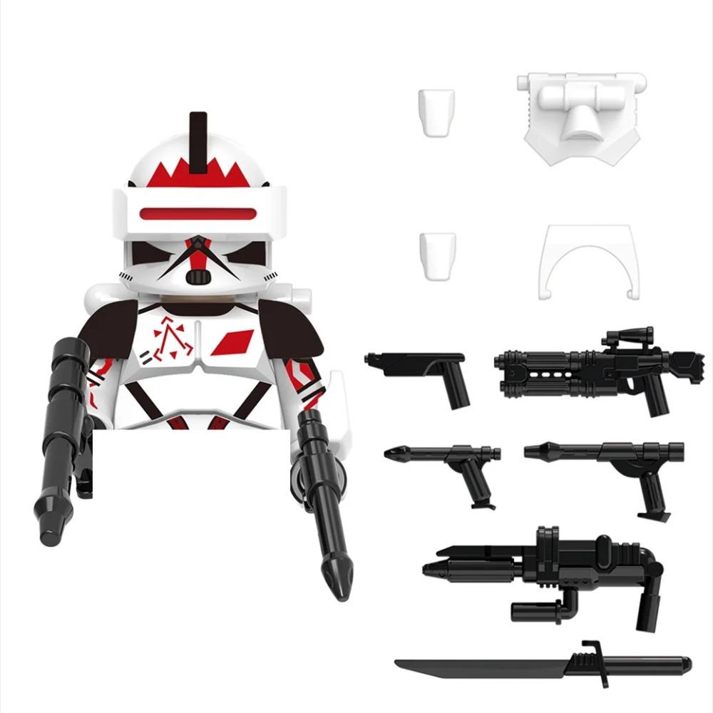 X0300 MOC Military Building Blocks Bricks Anime Mini Action Soldier Figures Diy Assembly Toys Kids Birthday Gifts WM2207 WM6147