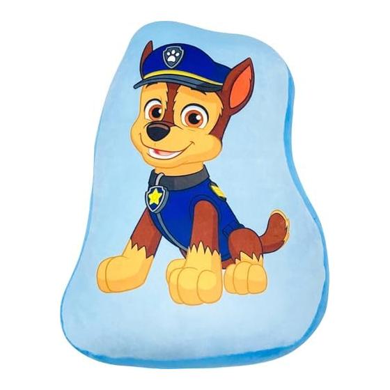 MORIPiLO Body Pillow Paw Patrol Chase (Mochimochi Die-cut Cushion) Skin-friendly Fluffy Goods Stuffed Toy Nap Pillow Blue 40x32x10cm Character Pillow
