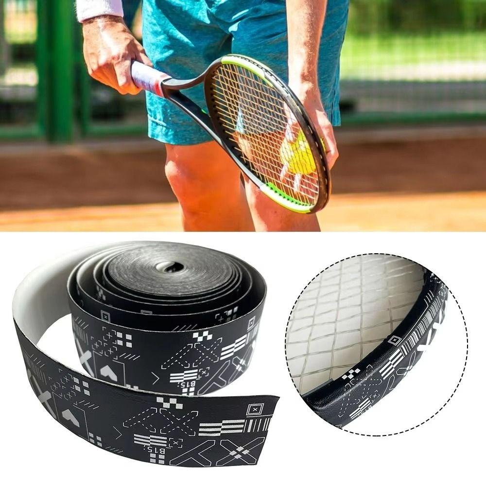 Frame Protection Racquet Guard Tape Reduce Impact Racket Head Sticker  Outdoor Sports