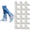 10/20/30pcs Rainy Disposable Shoe Covers, Transparent Plastic Outdoor Thick Wear-resistant Waterproof Isolation Foot Covers