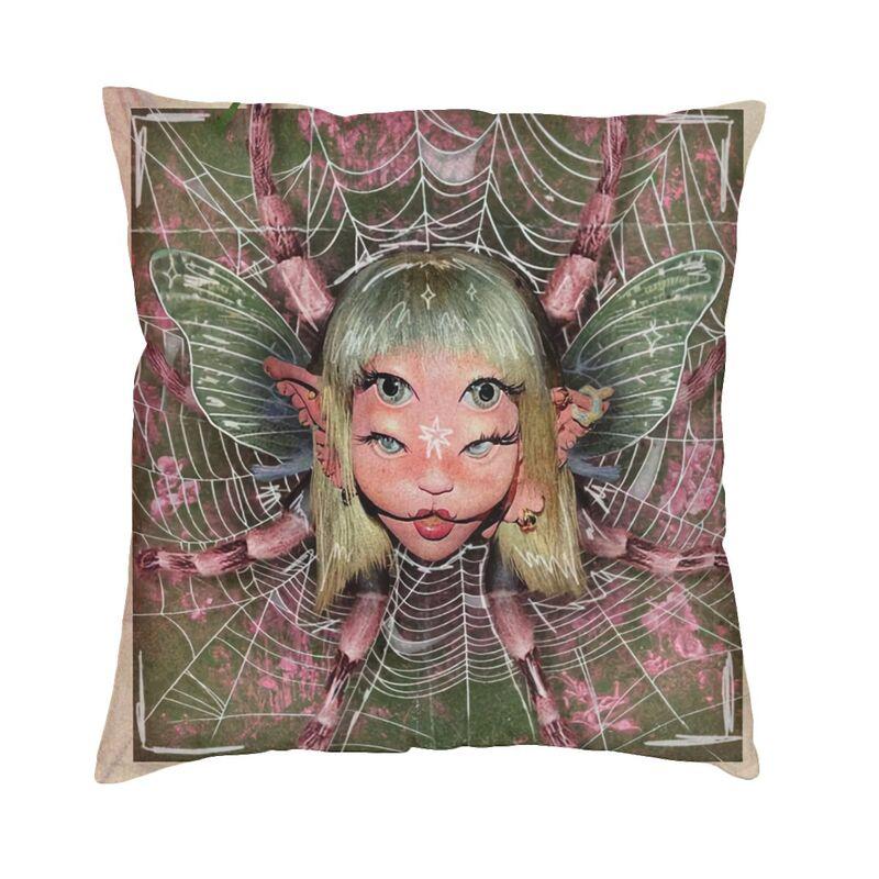 

Japanese Tokyo Techwear Pillowcover Decoration Future Tech Street Wear Cushion Cover Throw Pillow for Car Doublesided Printing 30x30cm 12x12in