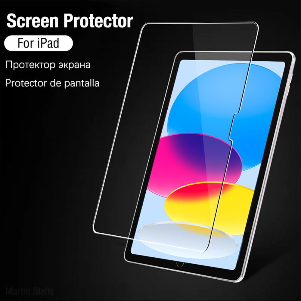 2Pcs Screen Protector Tempered Glass For iPad Air 6 5 4 Pro 13 M4 11 12.9 Ipad 9th Generation 10th 8 7 6 5 Mini 6 10.5 9.7 Film