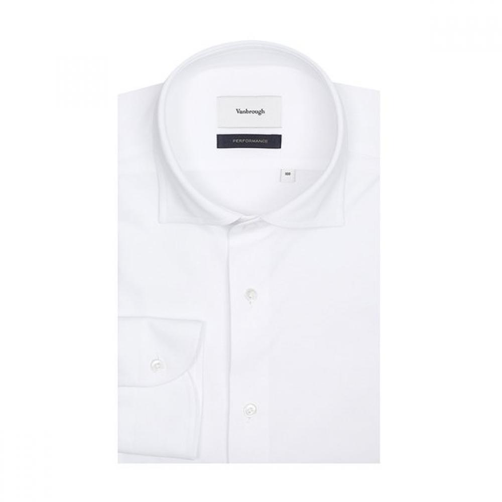 VANBROUGH Solid Jersey Classic Shirt  Bossg1003 Wh 
