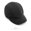 Men's short-brimmed, solid-color, plain baseball cap for outdoor activities, offering sun protection and shade