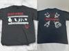 Double Sided Disturbed Vintage Unisex T-Shirt Cotton EG369