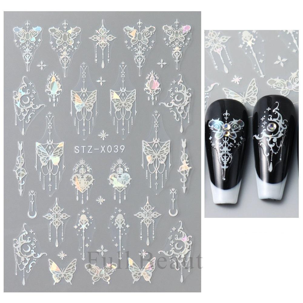 

Наклейки для ногтей бабочка сердце дизайн клей слайдер наклейки наклейки для дизайна ногтей маникюр украшения