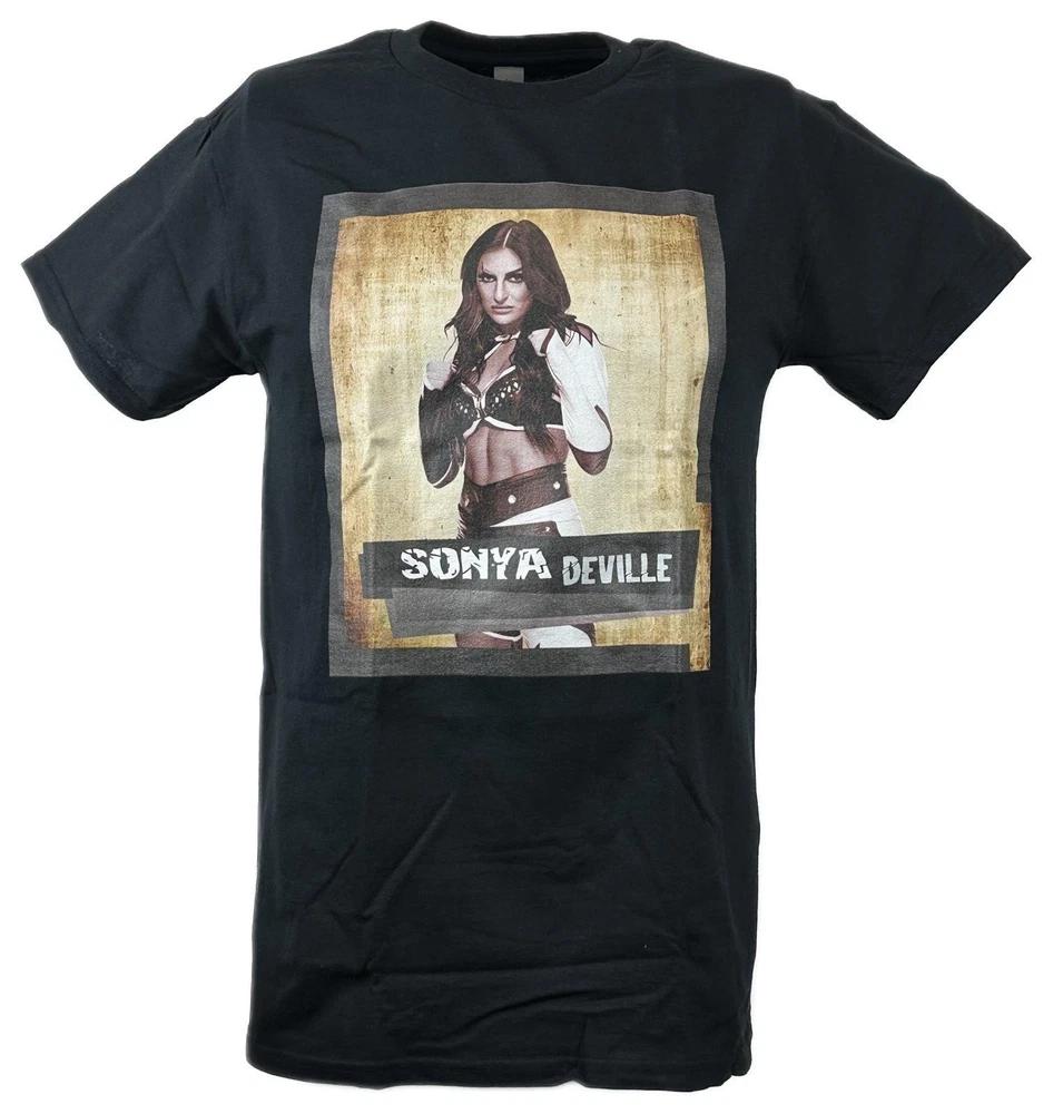 Sonya Deville Ready to Fight Black Tshirt S