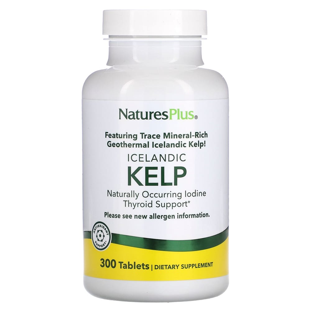 Nature's Plus Icelandic Kelp, 300 Tablets