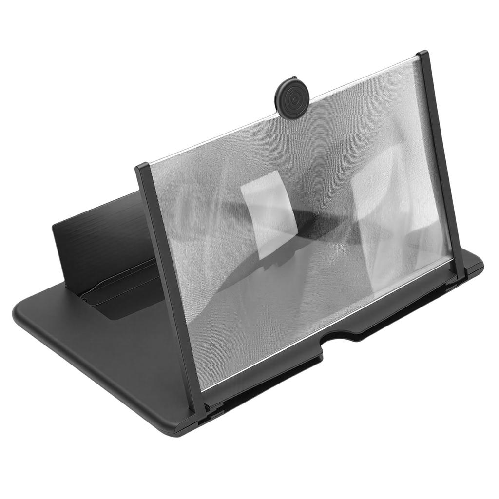 Big Screen Phone Magnifier 12 Inch 3D Foldable HD Mobile Phone Magnifier Projector Screen for Home
