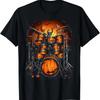 Halloween Drums Skeleton Drummer Costume Music Lover T-Shirt
