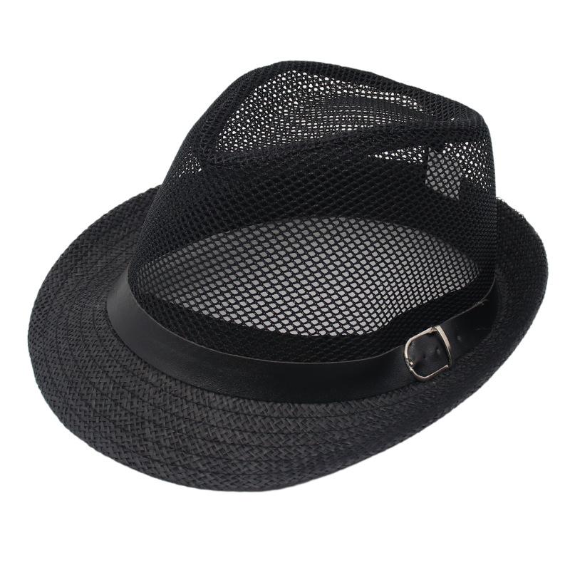 Ausgehöhlter Cooler Zylinder, Kleine Gürtel-Accessoires, Panamahut, Sonnenschutz, Sommerfoto Triby