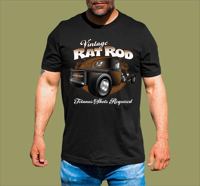 VINTAGE RAT ROD T-SHIRT Unisex T-Shirt