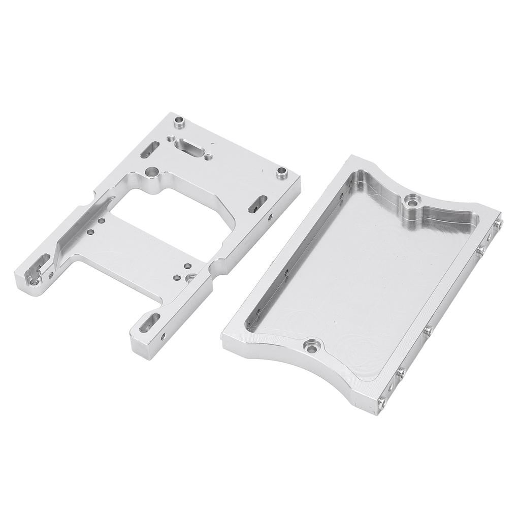 Aluminum Alloy Steering Gear Compartment with Tail Beam Set for MN D90 MN98 RC Car Upgrade Parts