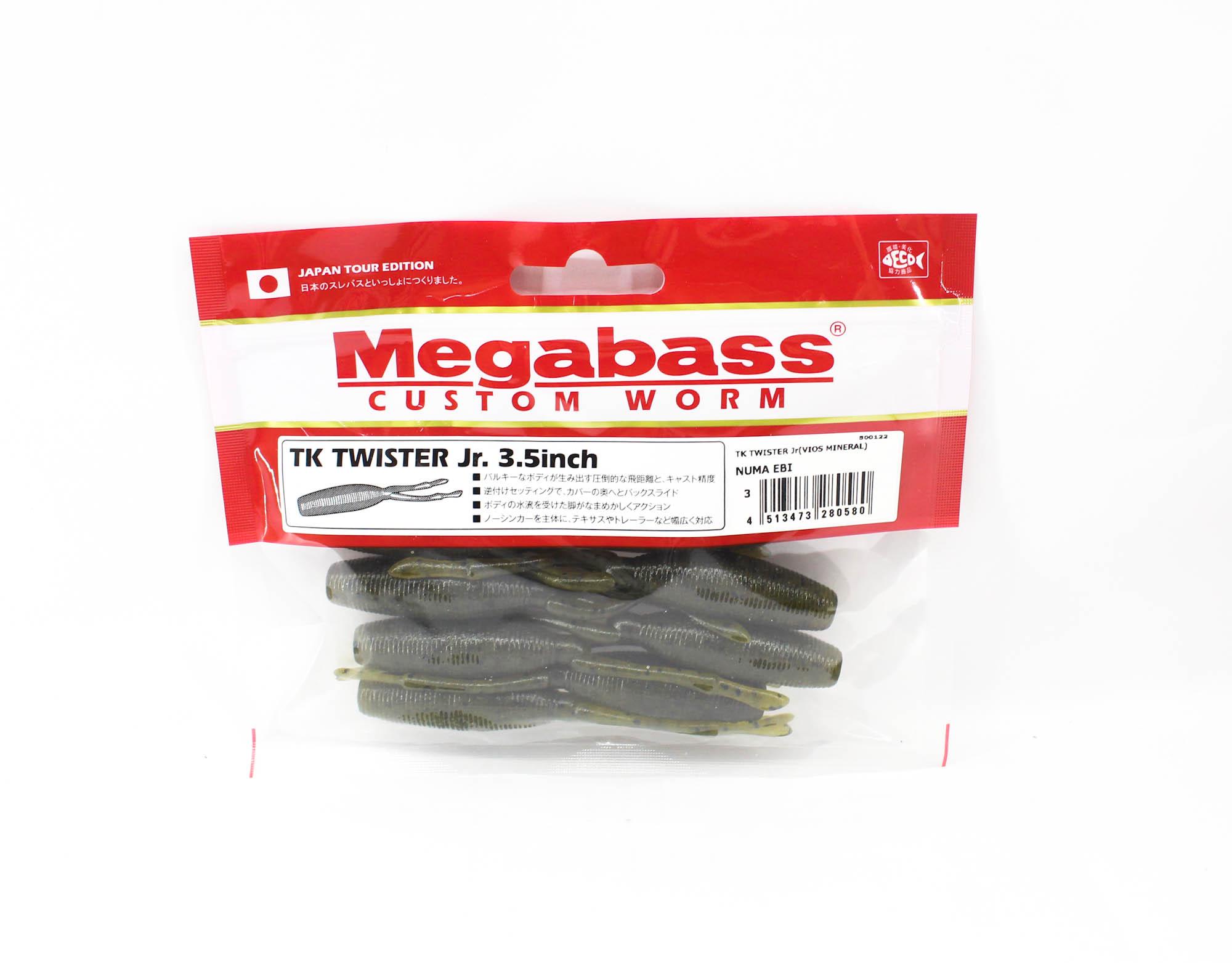 

Мягкая приманка Megabass TK Twister JR 3,5 дюйма Numaebi (0580)