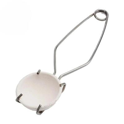 Clește pentru creuzet din oțel inoxidabil de 25 cm Clește pentru creuzet Accesorii pentru cuptor de topire aur pentru bol din aur alb