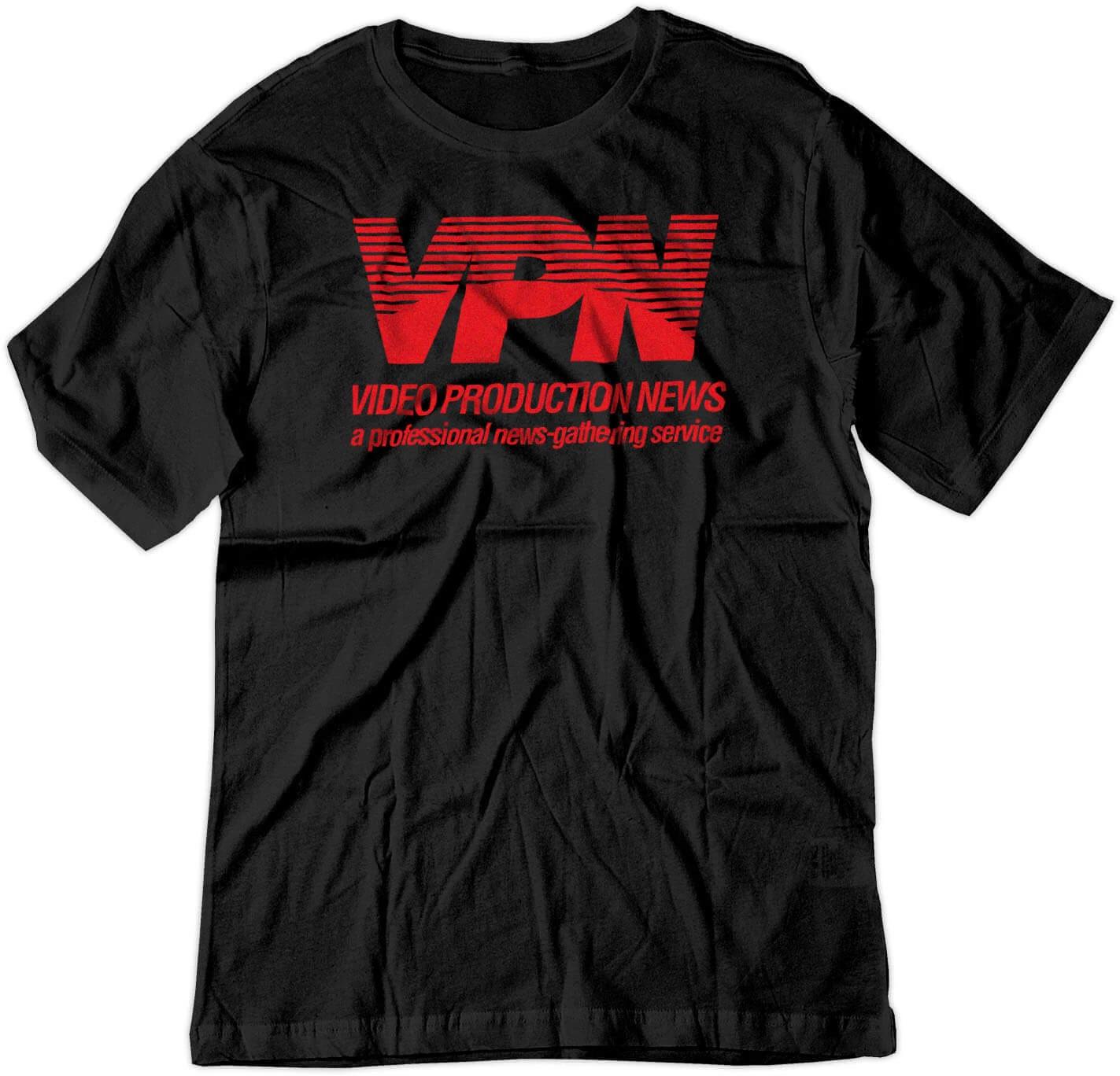 BSW Men s VPN Video Production News Nightcrawler Movie Shirt 2XL