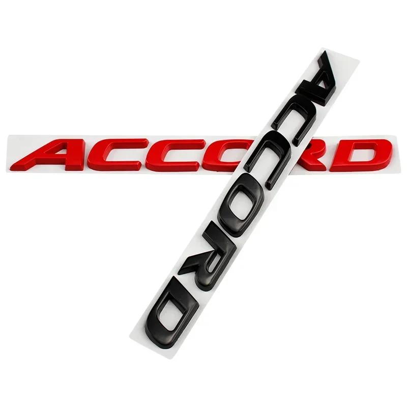 Metal 3D Car Sticker Side Fender Badge Rear Trunk Emblem Decal Styling for Honda Acoord Logo 10th 11th 8th 2025 2023 Accessories