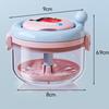 Portable Invisible Braces Storage Case Teeth Care Manual Centrifugal Cleaning Denture Bath Box Double Seal