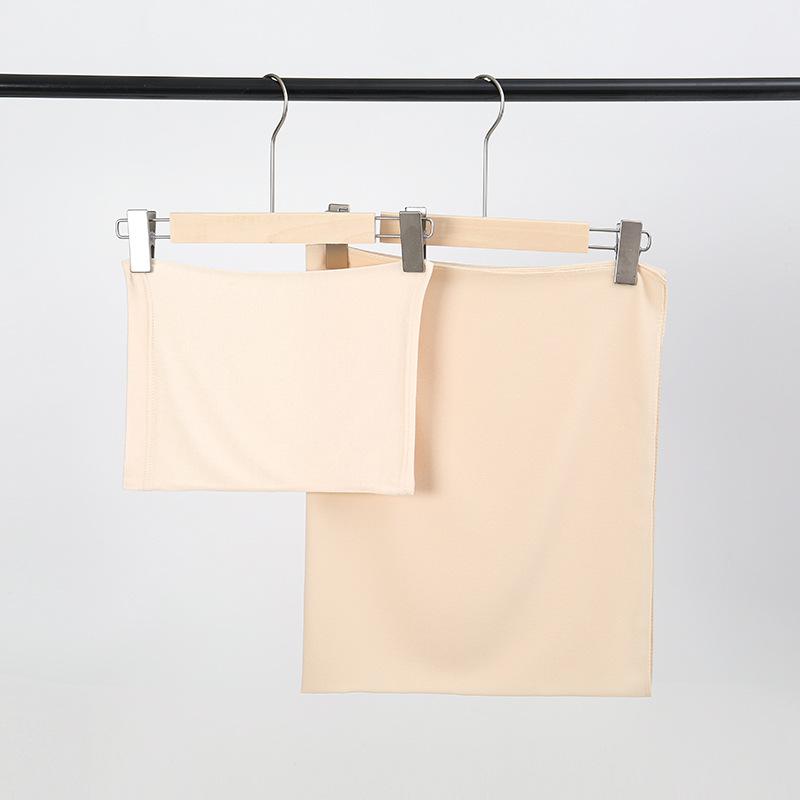 2pc/set Instant Chiffon Hijab Undercap Basic Stretchy Pullover Headscarf Outdoor Thin Breathable Sunscreen Head Wrap