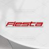 TQ013-Car 3D Metal For Ford Fiesta MK4 5 6 7 8 New And Old Style Body Emblem Badge Decals Auto Tail Sticker Decorative Accessories