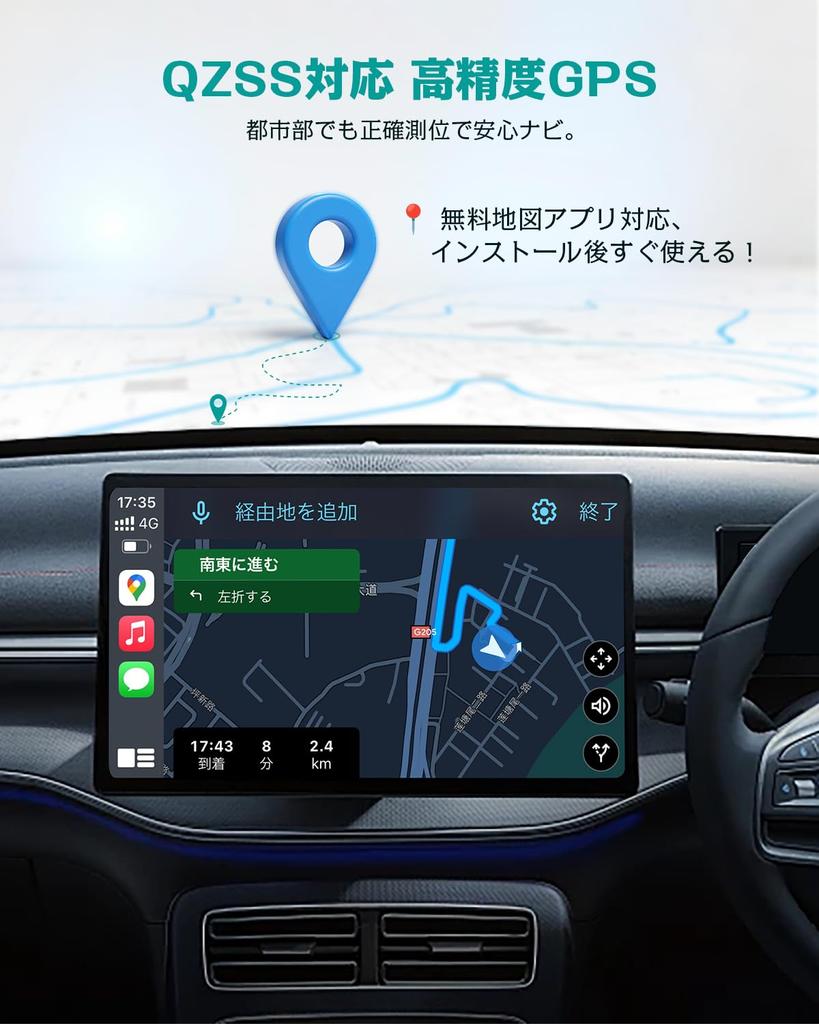 Official Ottocast E2 OttoAiBox E2 Latest Android 13 CarPlay AI Box Adapter with and Compatible with Wired CarPlay and Android Auto Wirelessly Approval