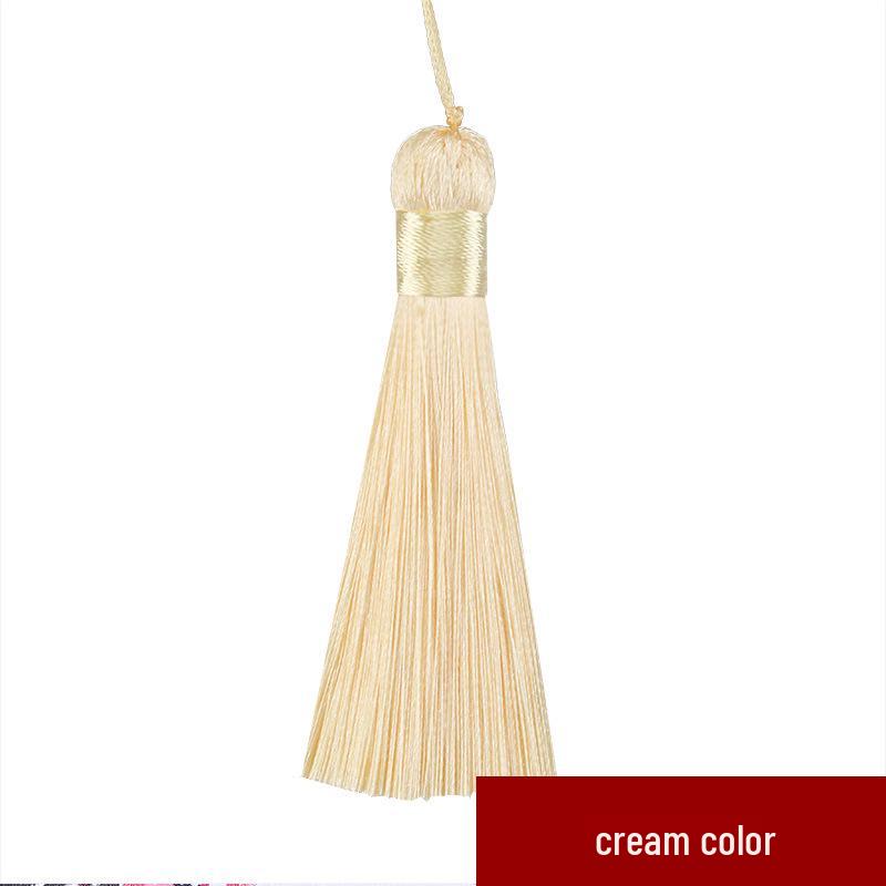 8cm Short Tassel Pendant USB Drive - 32 Colors Ice Silk Bookmark
