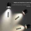 Mini Anti-Glare LED Cylinder Spotlight, 3cm Recessed Opening, 3W/5W, 40mm for Jewelry Display