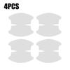 Universal Car Door Handle Anti-scratch Protective Stickers Clear Invisible Car Door Wrist Paint Protection Film Decals Interior Mirrors 6