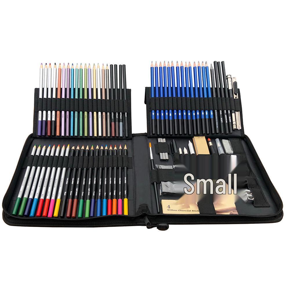 

Набор из 83 предметов профессиональных карандашей для рисования и цветных карандашей для изобразительного искусства