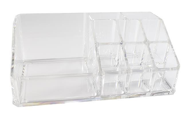 9707 ACRYLIC COSMETICS STAND RIGHT 17X9CM