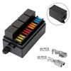 4Pin 12V 40A Relays with Spade Terminals Plastic Cover 12 Way Blade Fuse Holder Box for Auto Truck Trailer Fuse Car AccessoriesGood product