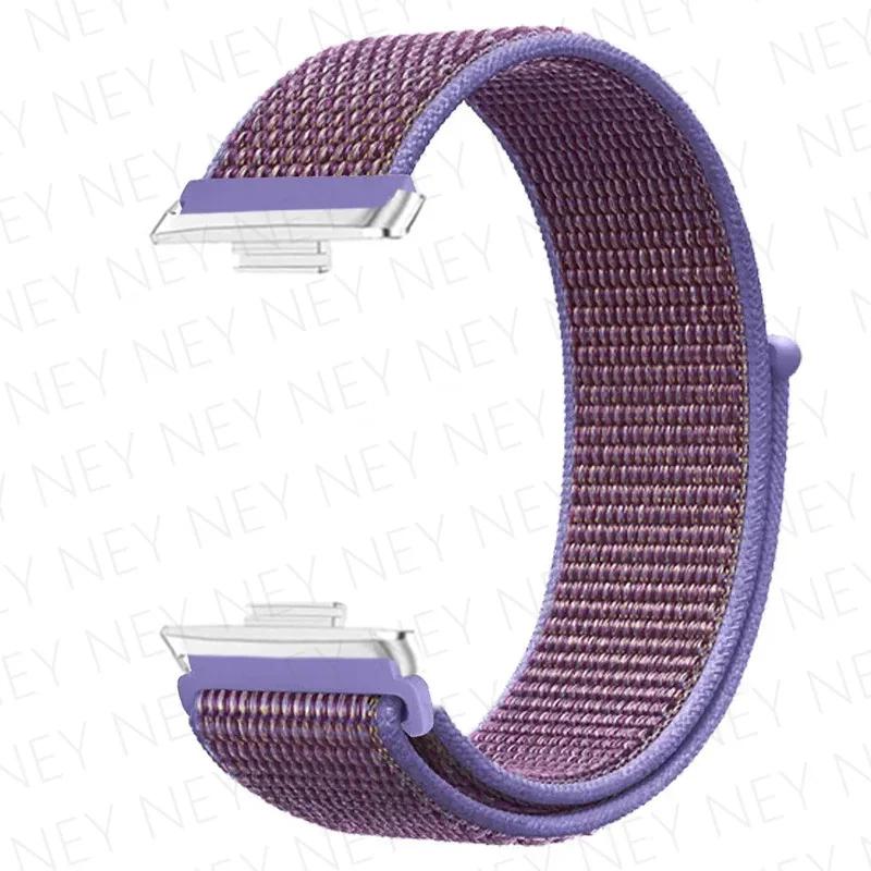 Nylon loop band For huawei watch fit 3 strap smartwatch wristband breathable Sport Watchbands bracelet correa huawei watch fit 3