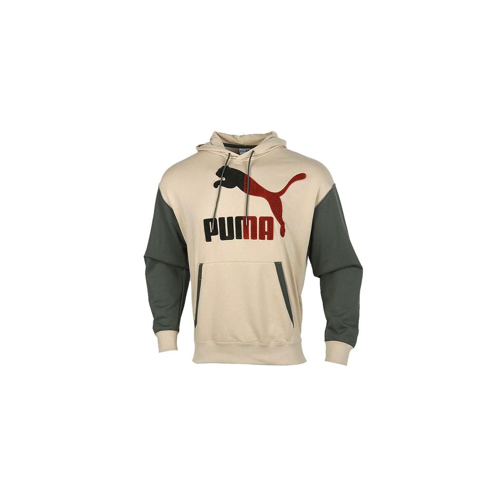 Puma Sweatshirt Men's Gray Green & Brown Multicolor 530709-12