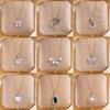 Retro Butterfly Flower Pendant Fashion Titanium Steel Choker Necklace Irregular Versatile Women