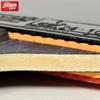 DHS DIAMOND Black 7-vrstvá pálka na stolní tenis s potahy Hurricane 3 - Profesionální pálka Ping Pong pro rotaci & rychlost