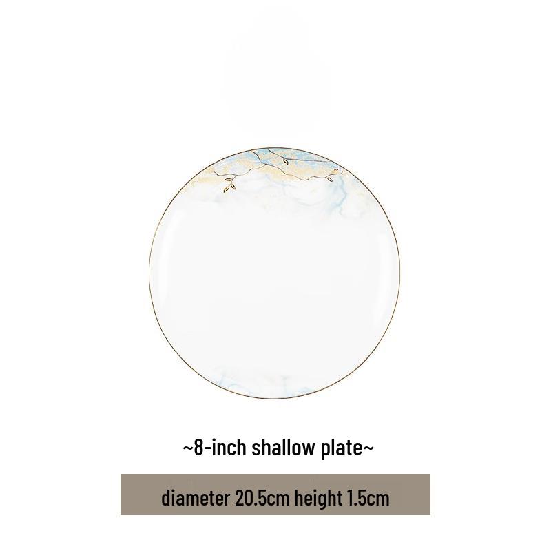Jingdezhen Ceramic Floral Side Plate