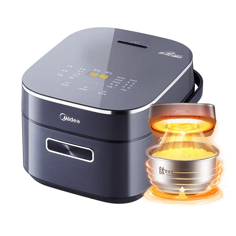 Midea Chiyan Pure Titanium IH Rice Cooker 4L CN plug (adapter included)