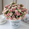 5/10PCS Artificial Flowers Silk Rose Wedding Party Bridal Bouquet Home Room Table Outdoor Garden Archway DIY Gift Box Decoration