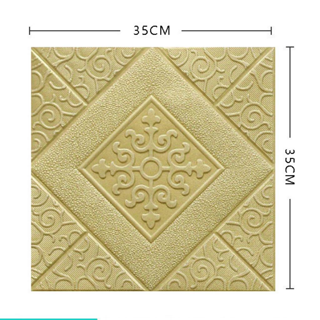 20/10/5/1Pcs 35*35cm Wallpaper Brick 3D Wall Sticker Foam Self Adhesive DIY Living Room Decor Waterproof Paper