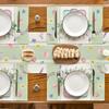 Placemats, Washable, Suitable for Home Decor, Rectangular Dining Tables, Birthday Gifts for Family and Friends, and Housewarming Party Gifts