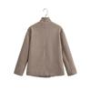 Autumn Woolen Jackets for Women Cropped Double Breasted Coat Woman Long Sleeve Coats for Women New In Outerwears