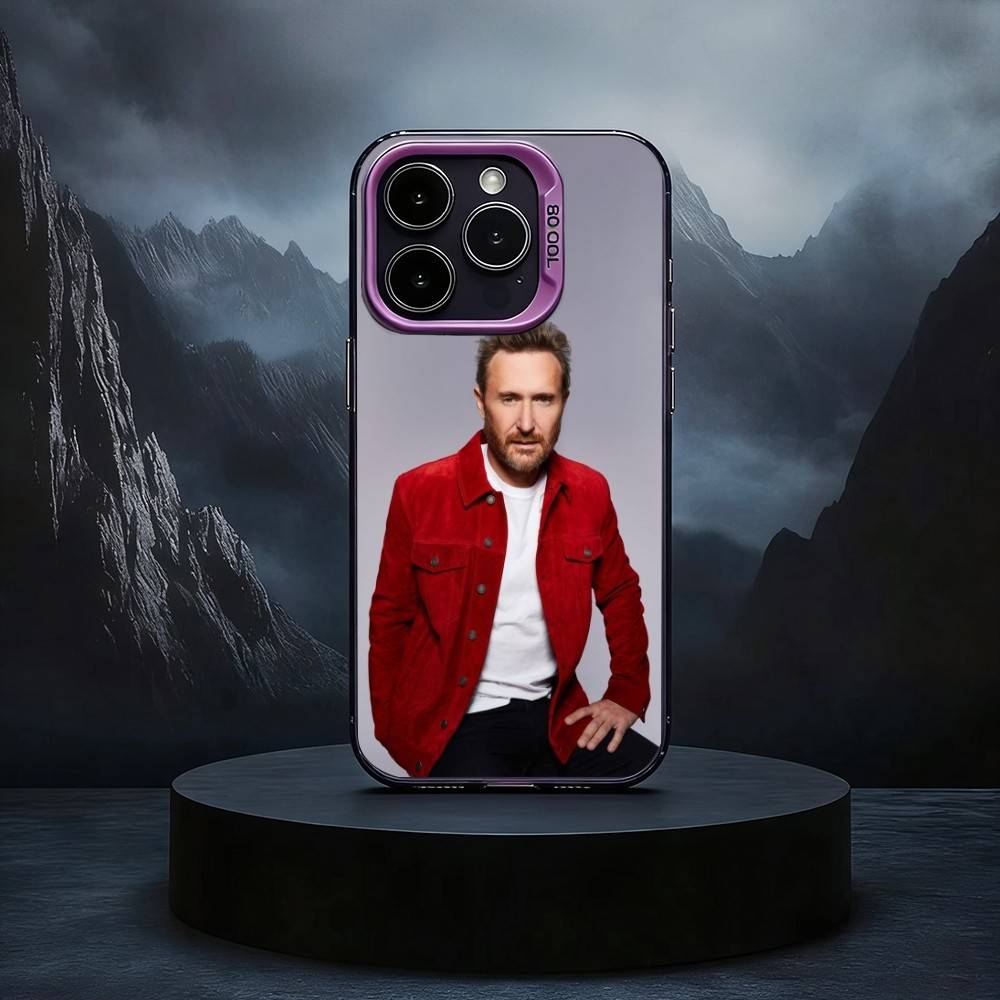 

DJ D-David G-Guetta Black Candy silver phone case Phone Case For iPhone17,16,15,14,13,12,11 Plus,Pro Max iPhone12