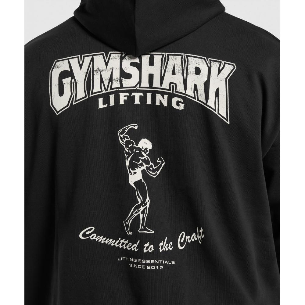 Gymshark Committed To The Craft Hoodie Black A1c4r Bb2j