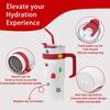 Devesanter Thermal Mug 1200 Ml Straw + Lid Stainless Steel White