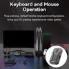 Convertitore Tastiera Mouse da Gaming, Adattatore Convertitore Tastiera Mouse per Gaming su Mobile, per Dispositivo di Gioco per Cellulare