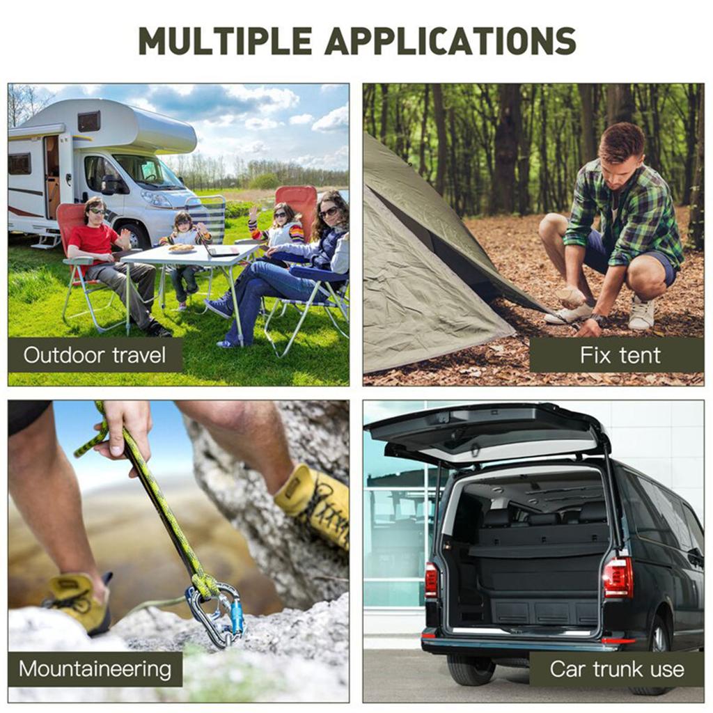 Bungee Cord with Carabiner Hook 60cm/90cm/120cm Luggage Strap Elastic Tie Strap String Tension Rope Expander with Hook